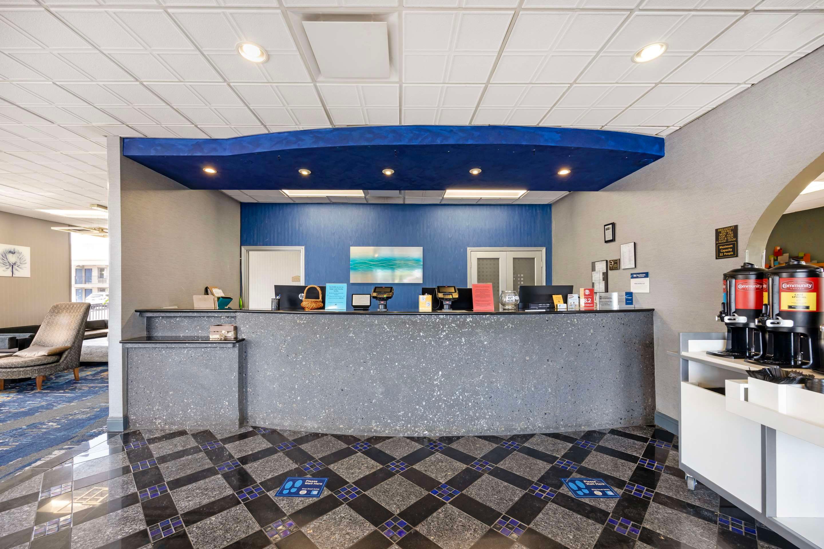 Front desk