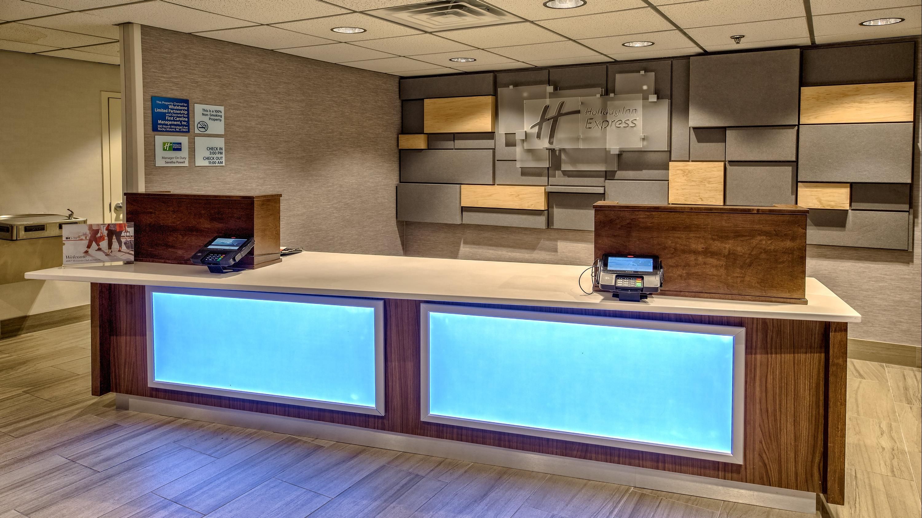 Front desk
