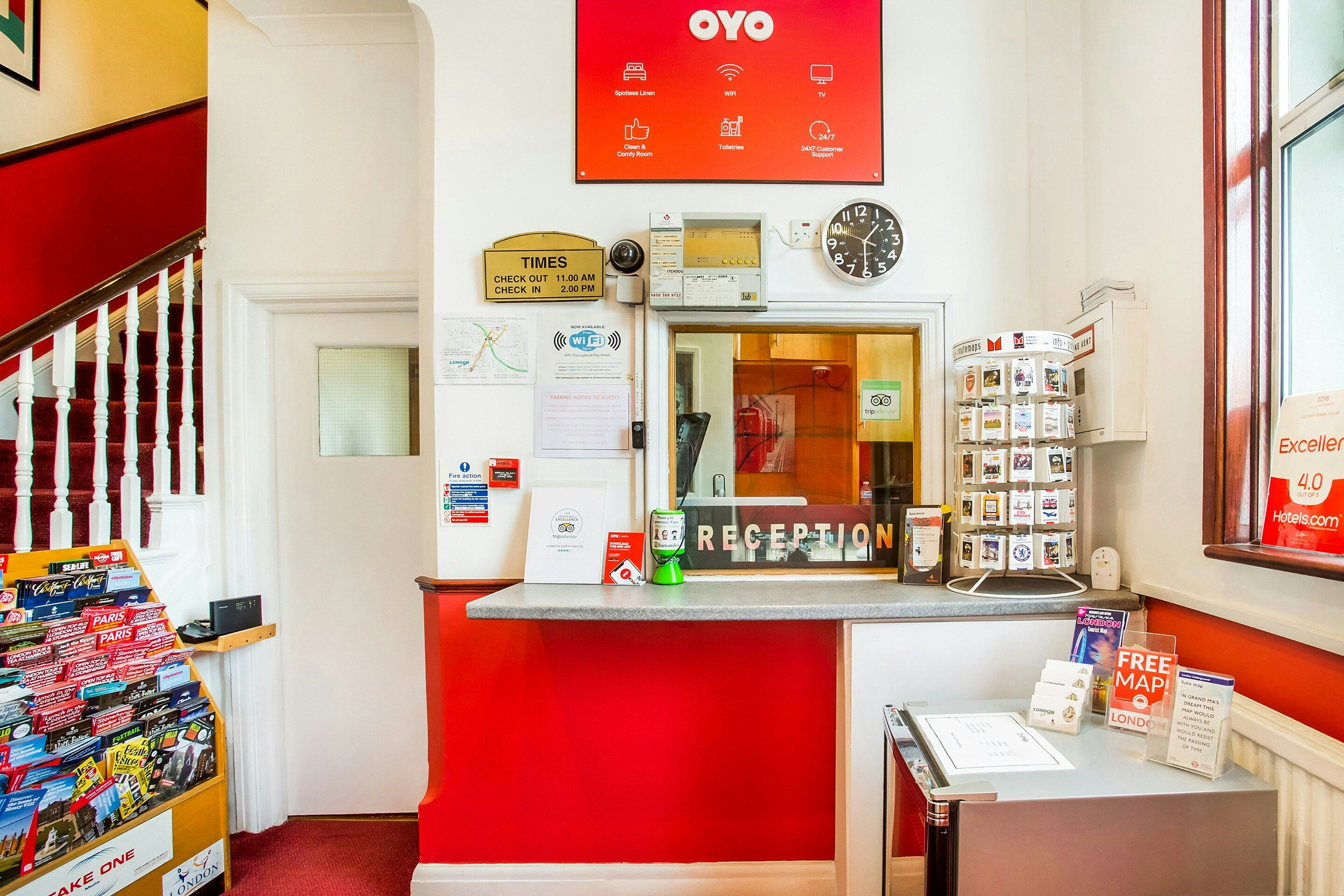 Front desk