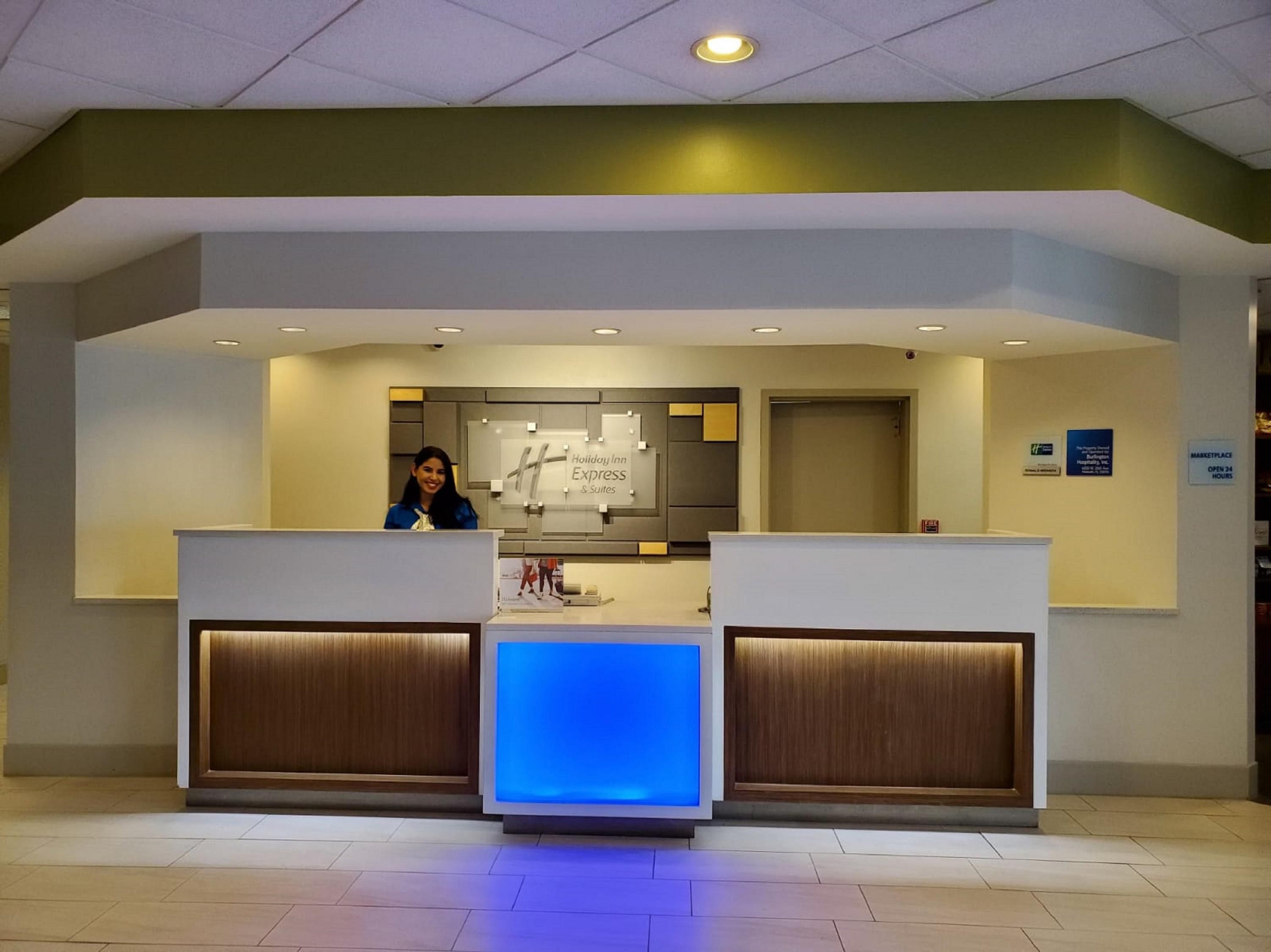 Front desk
