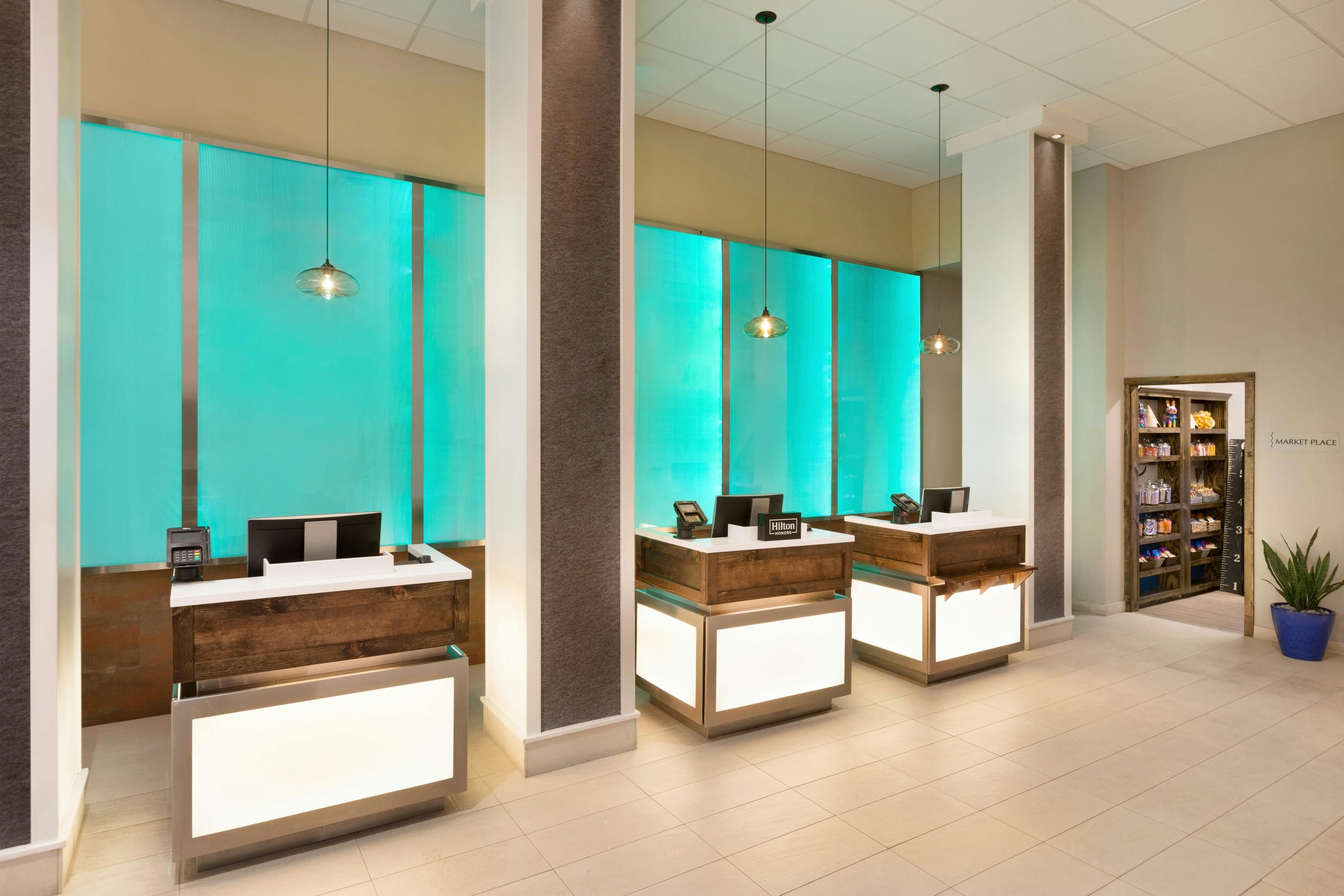 Front desk