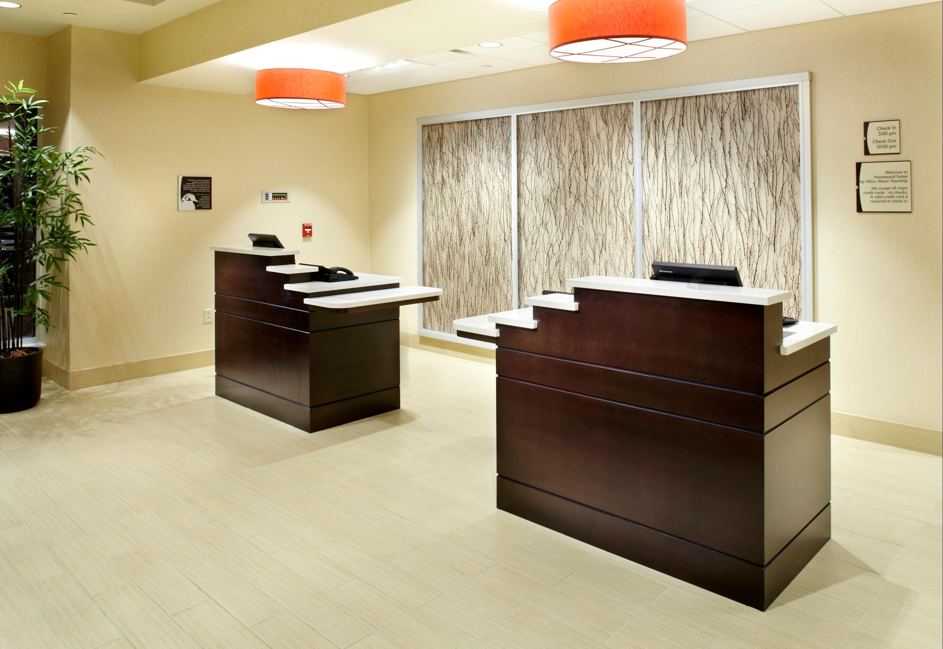 Front desk