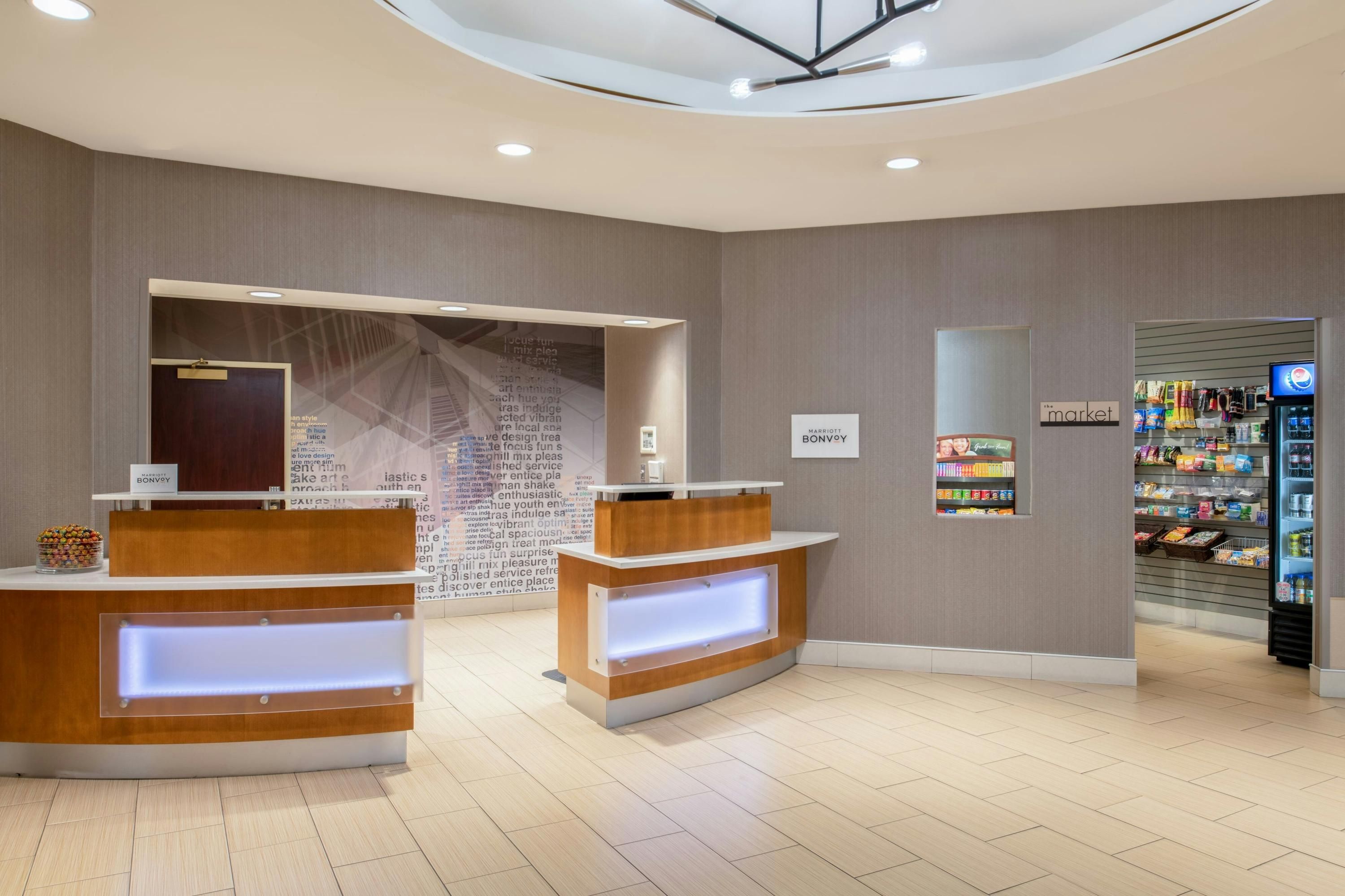 Front desk