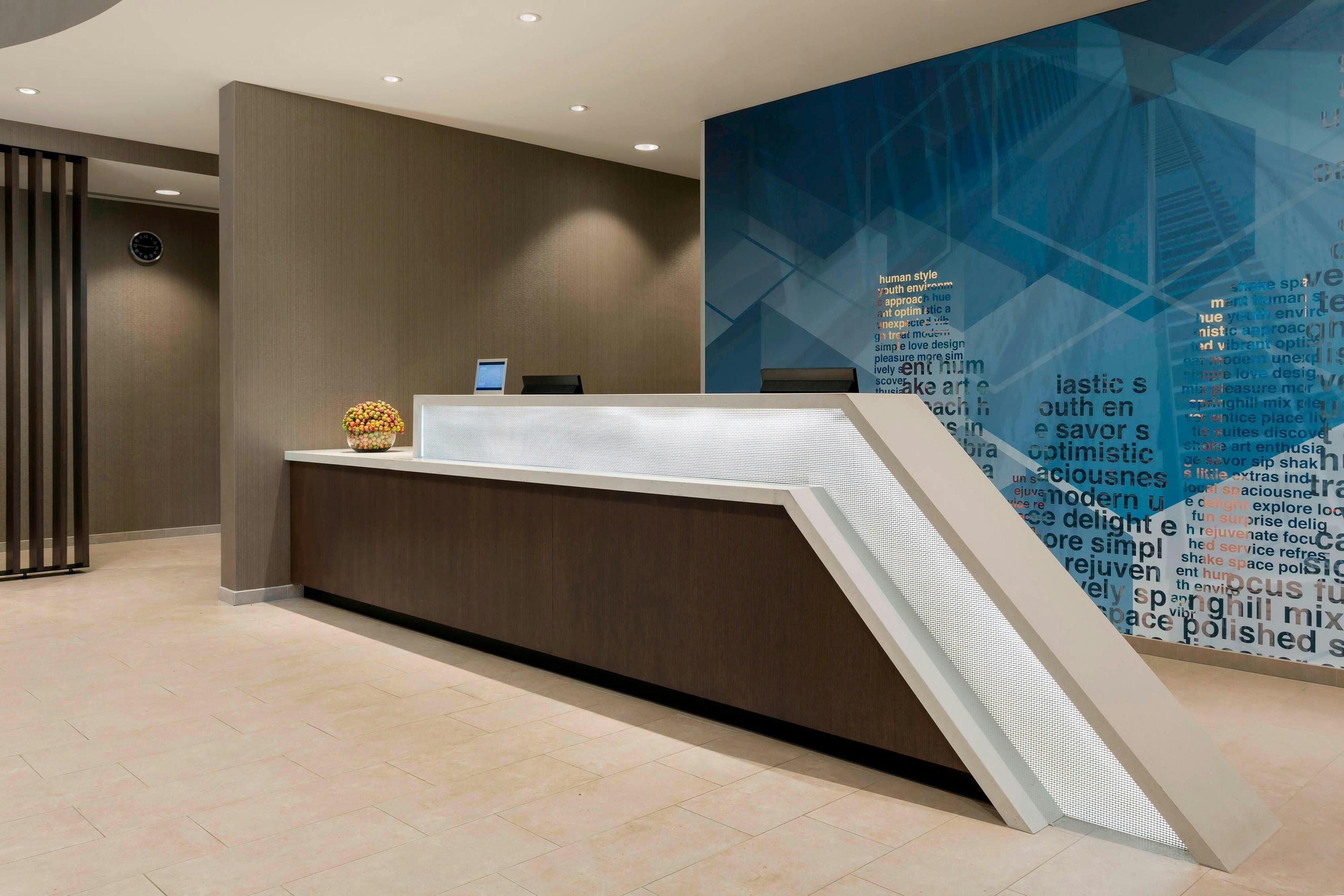 Front desk