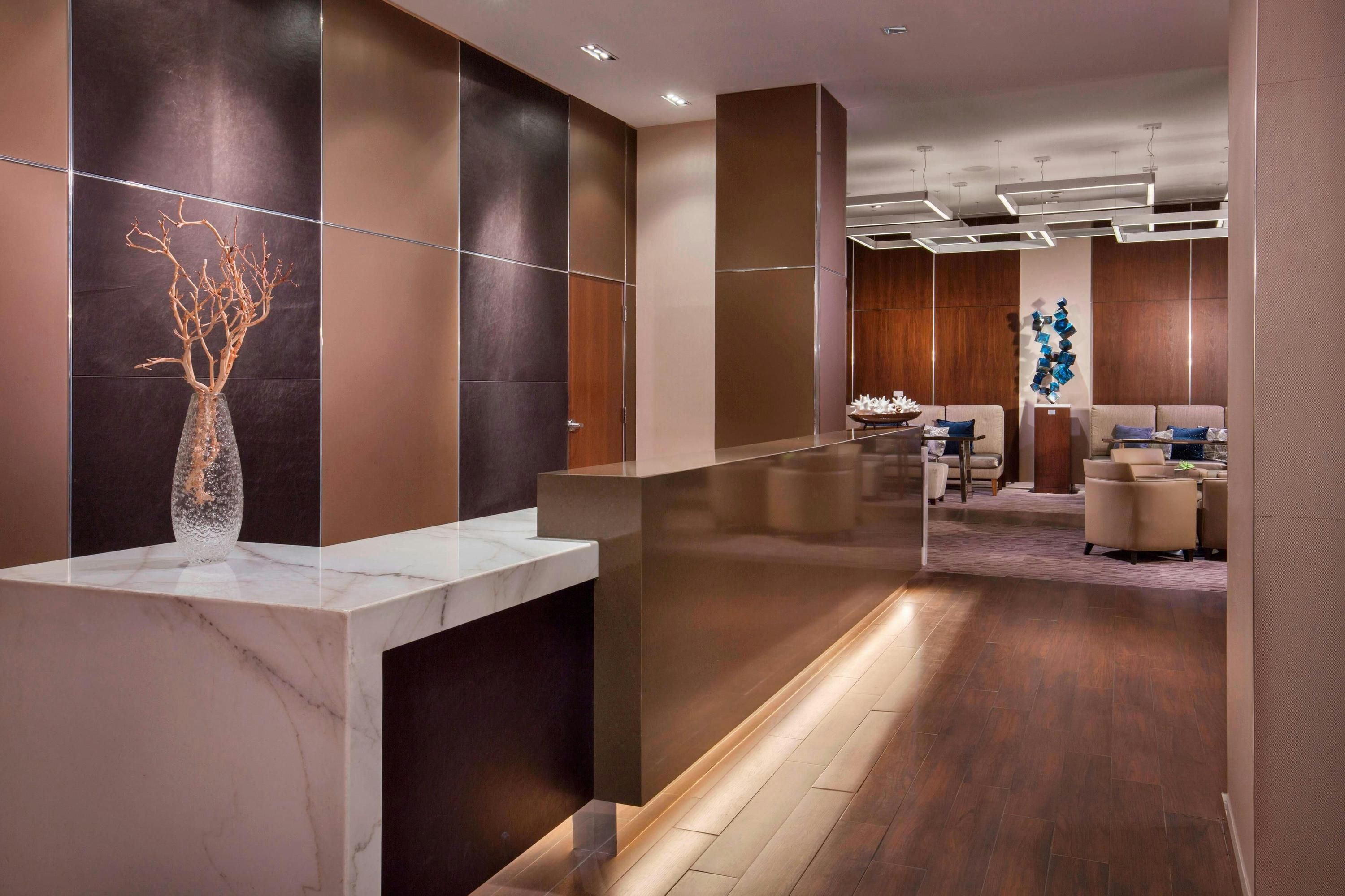 Front desk