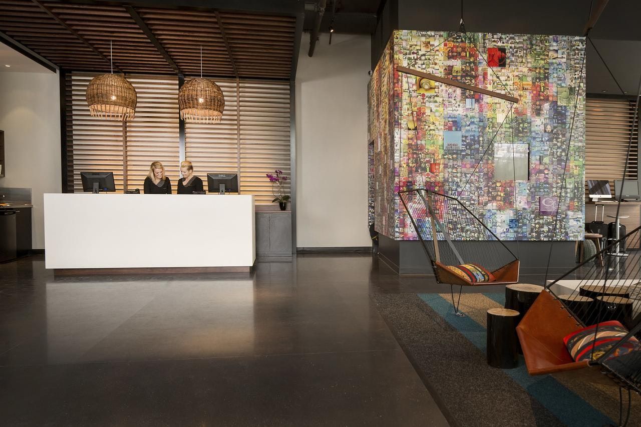 Front desk