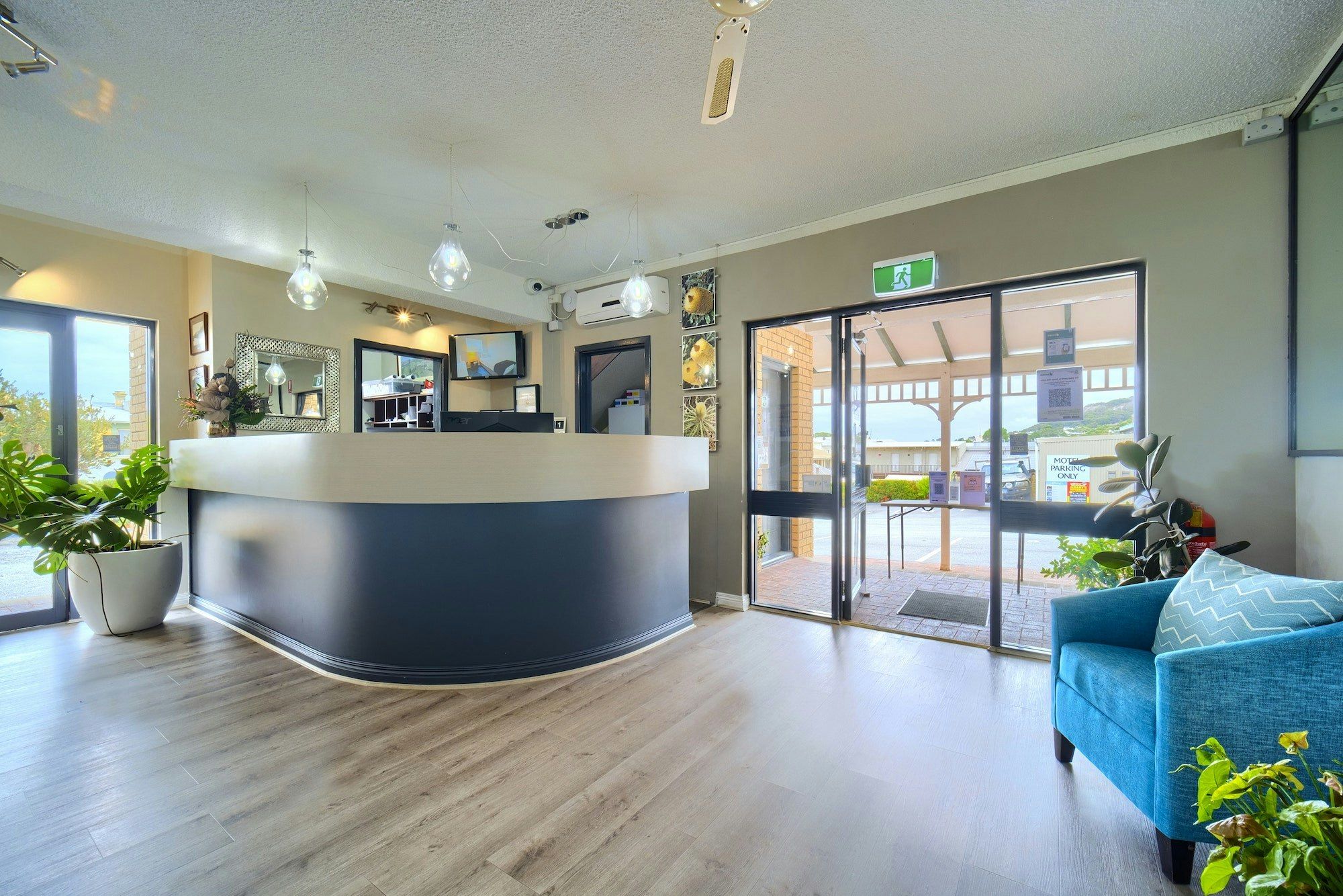 Front desk