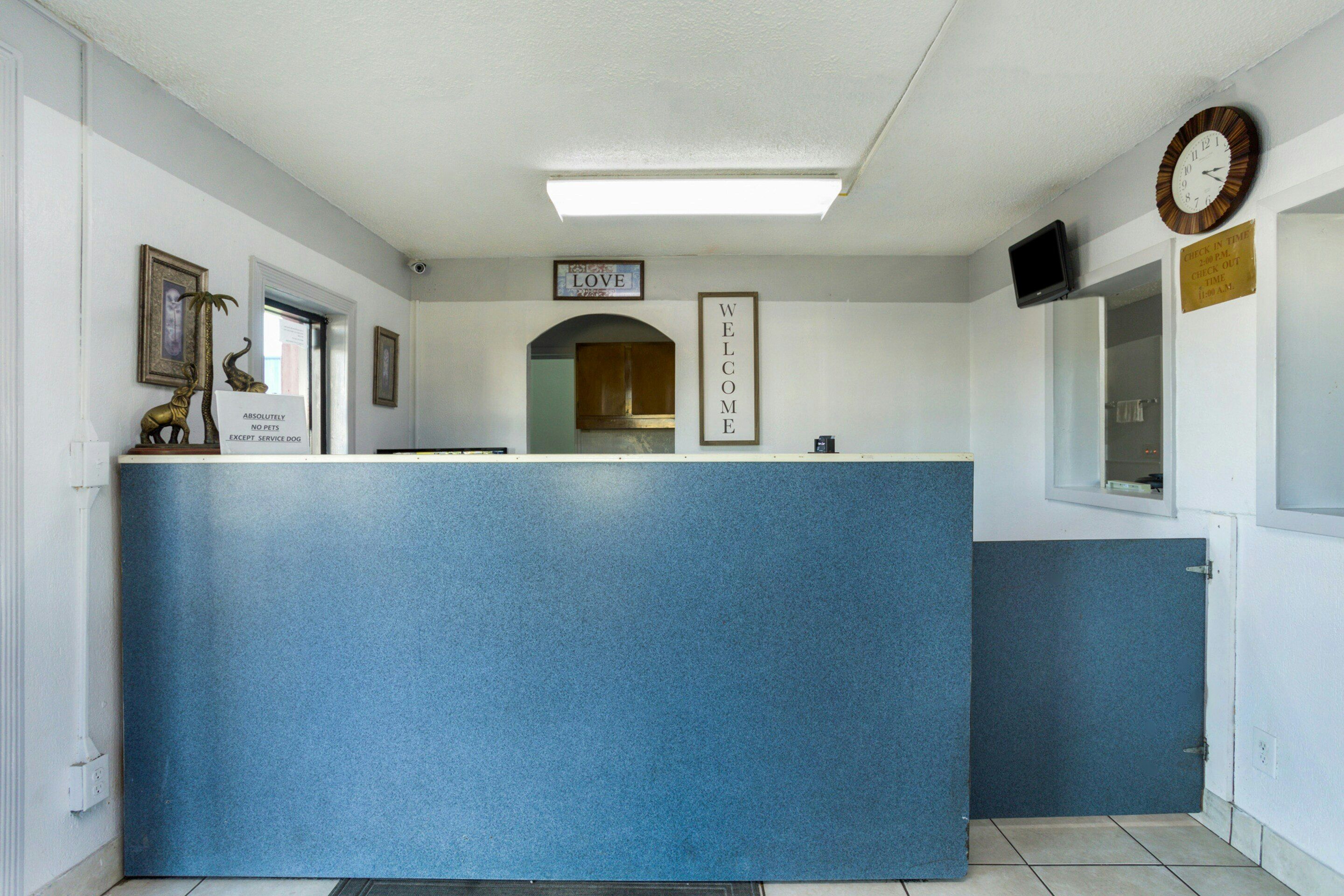 Front desk