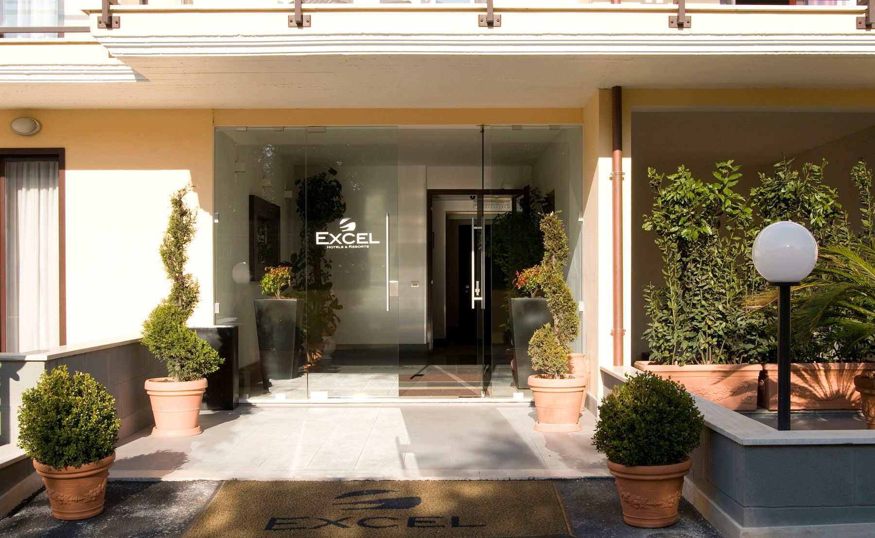Hotel entrance