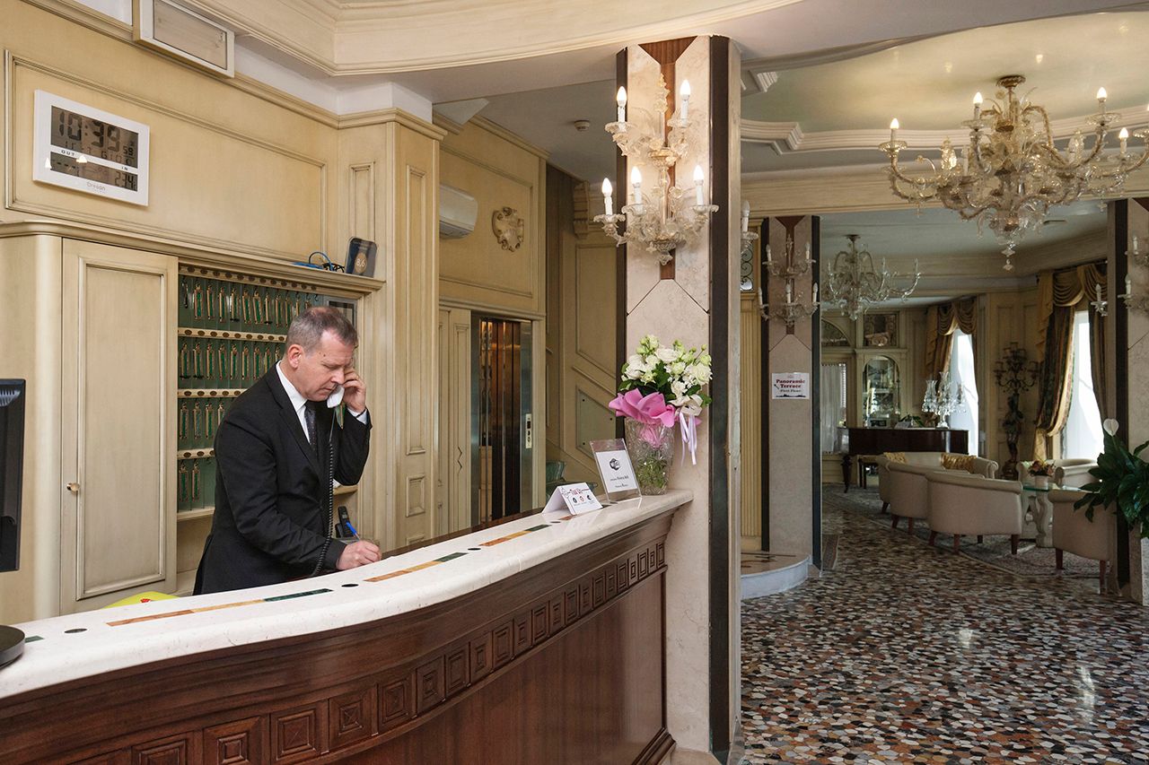 Front desk