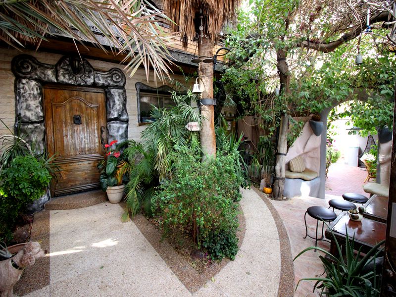 Hotel entrance