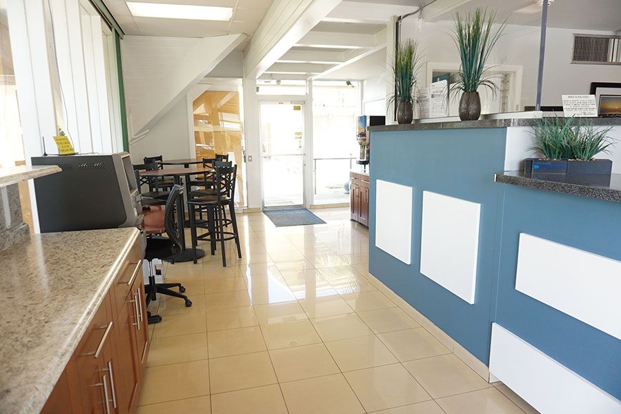 Front desk