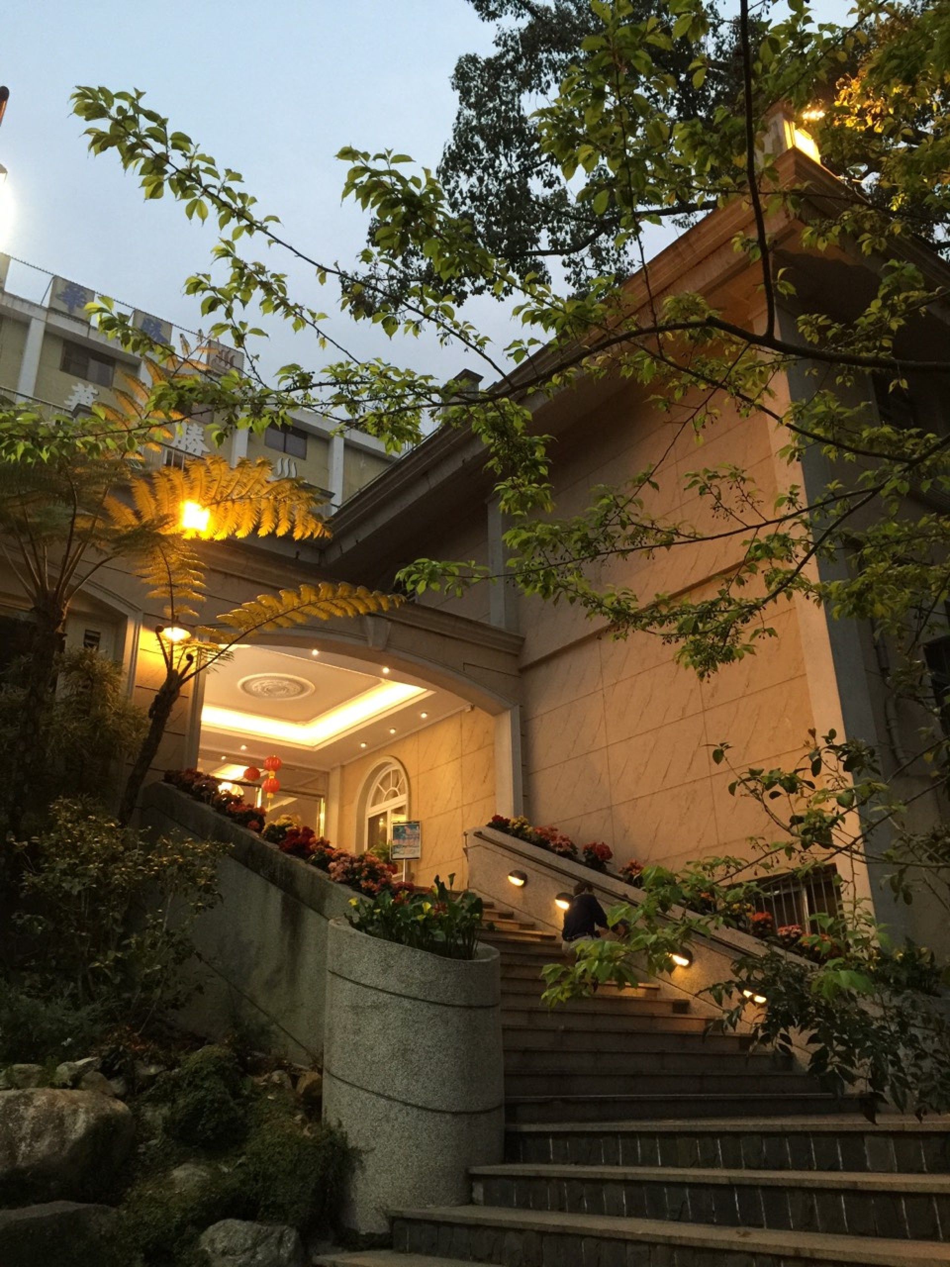 Hotel entrance
