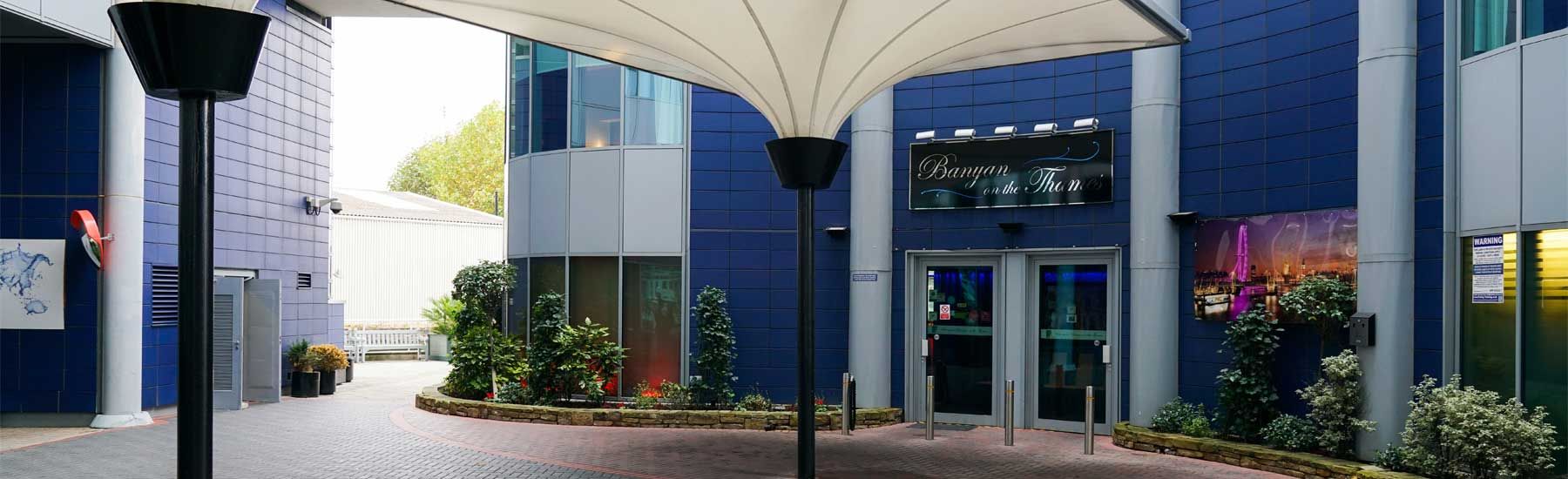 Hotel entrance